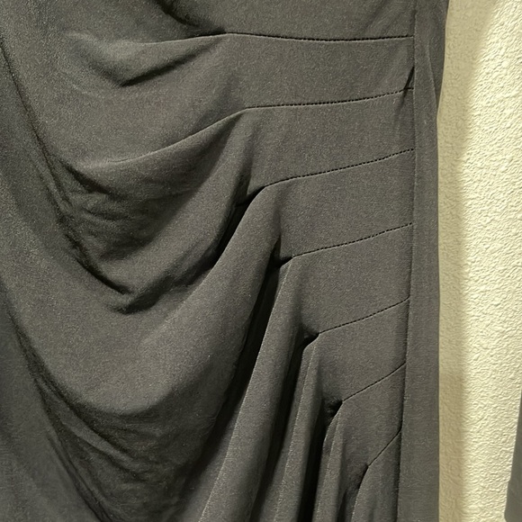 Calvin Klein Sexy Black Dress Size 10 Bling - Picture 6 of 7